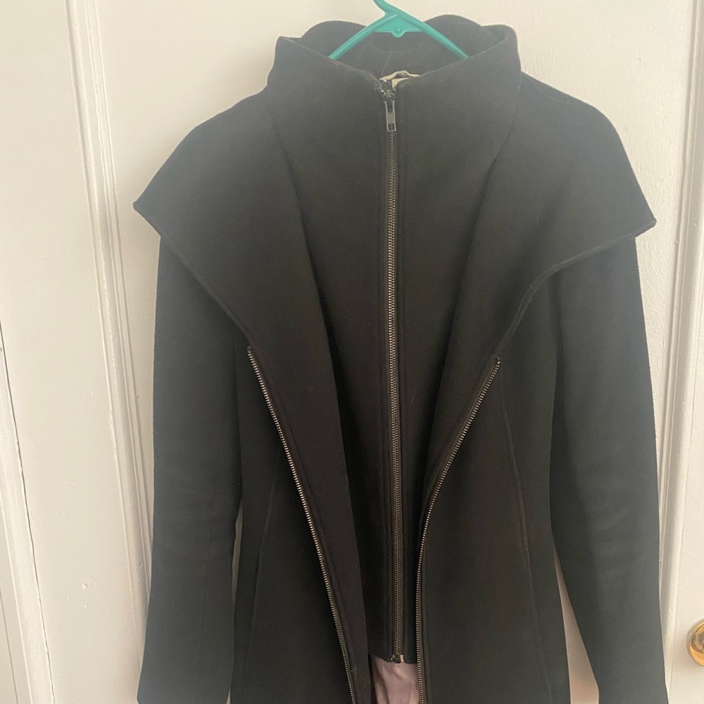 Black coat